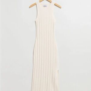 & Other Stories Size S Fitted Midi Tank Dress